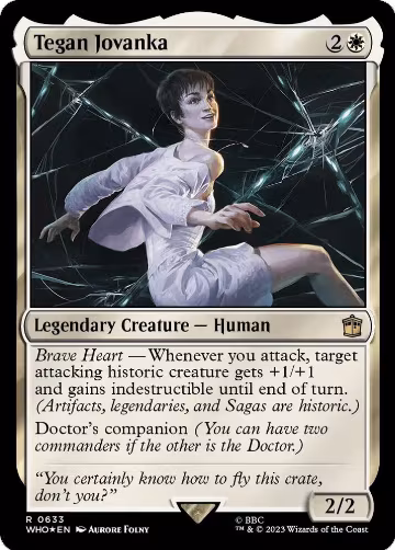 Tegan Jovanka (Surge Foil) (633), Universes Beyond: Doctor Who — Magic card price