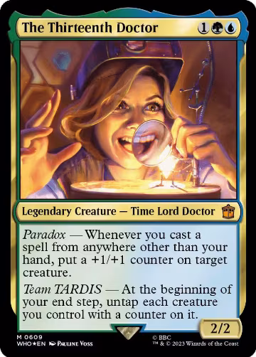 The Thirteenth Doctor (Surge Foil) (609), Universes Beyond: Doctor Who — Magic card price