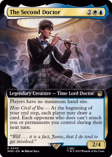 The Second Doctor (Extended Art) (440), Universes Beyond: Doctor Who — Magic card price