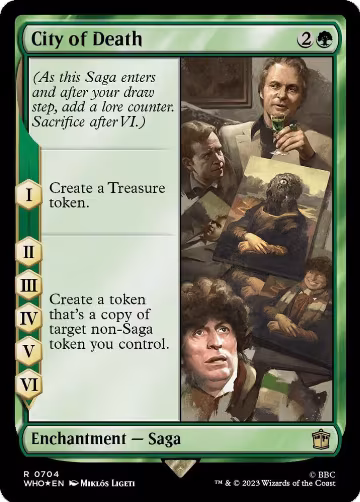 City of Death (Surge Foil) (704), Universes Beyond: Doctor Who — Magic card price