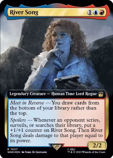 River Song (Extended Art) (Surge Foil) (1027), Universes Beyond: Doctor Who — Magic card price