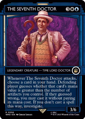 The Seventh Doctor (Showcase) (558), Universes Beyond: Doctor Who — Magic card price