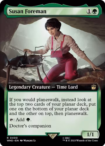 Susan Foreman (Extended Art) (400), Universes Beyond: Doctor Who — Magic card price