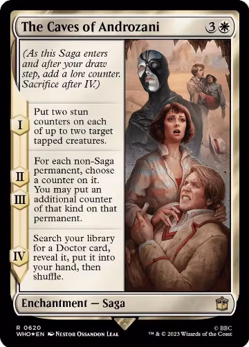 The Caves of Androzani (Surge Foil) (620), Universes Beyond: Doctor Who — Magic card price