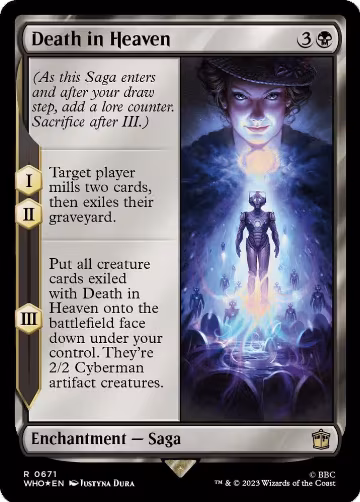 Death in Heaven (Surge Foil) (671), Universes Beyond: Doctor Who — Magic card price