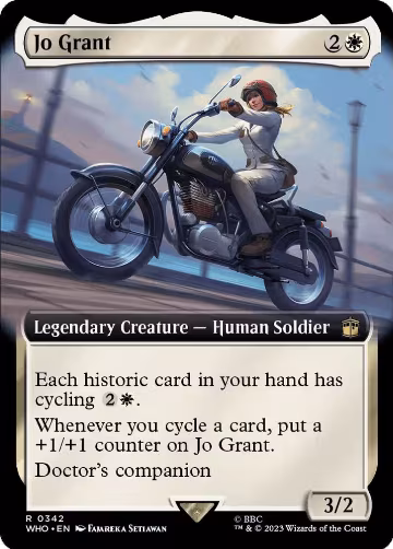Jo Grant (Extended Art) (342), Universes Beyond: Doctor Who — Magic card price