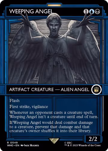 Weeping Angel (Showcase) (549), Universes Beyond: Doctor Who — Magic card price