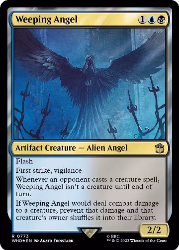Weeping Angel (Surge Foil) (773), Universes Beyond: Doctor Who — Magic card price