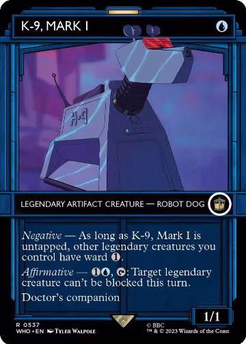 K-9, Mark I (Showcase) (537), Universes Beyond: Doctor Who — Magic card price
