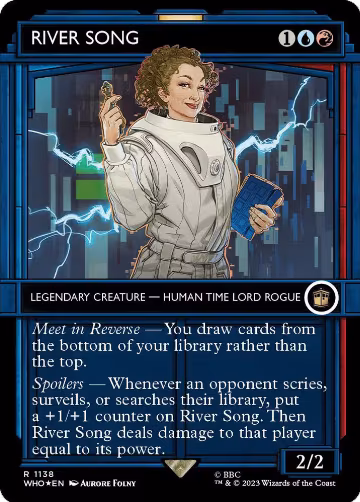 River Song (Showcase) (Surge Foil) (1138), Universes Beyond: Doctor Who — Magic card price