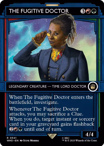 The Fugitive Doctor (Showcase) (541), Universes Beyond: Doctor Who — Magic card price