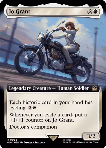 Jo Grant (Extended Art) (Surge Foil) (933), Universes Beyond: Doctor Who — Magic card price