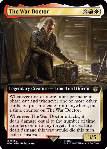 The War Doctor (Extended Art) (452), Universes Beyond: Doctor Who — Magic card price