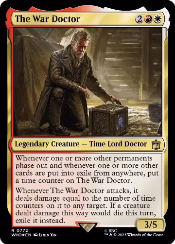 The War Doctor (Surge Foil) (772), Universes Beyond: Doctor Who — Magic card price
