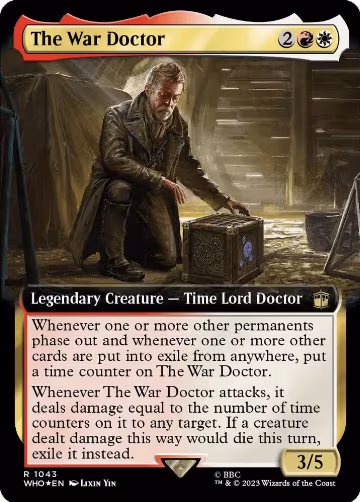 The War Doctor (Extended Art) (Surge Foil) (1043), Universes Beyond: Doctor Who — Magic card price