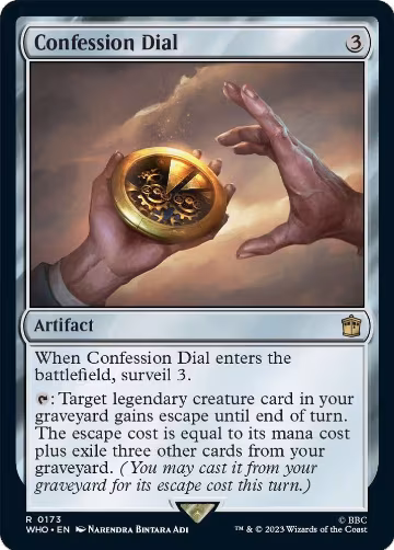 Confession Dial (173), Universes Beyond: Doctor Who — Magic card price