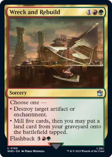 Wreck and Rebuild (169), Universes Beyond: Doctor Who — Magic card price
