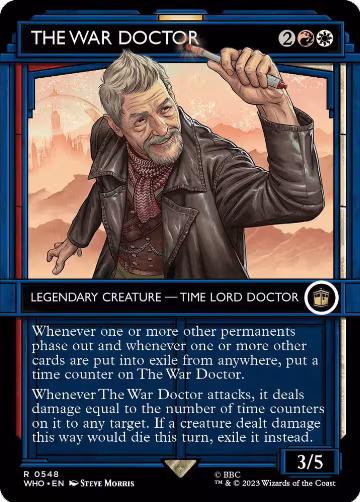 The War Doctor (Showcase) (548), Universes Beyond: Doctor Who — Magic card price