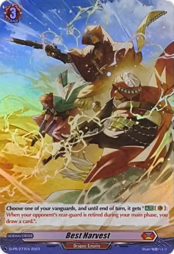 Best Harvest (Foil) (D-PR/277), D Promo Cards — Vanguard card price