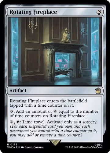 Rotating Fireplace (183), Universes Beyond: Doctor Who — Magic card price