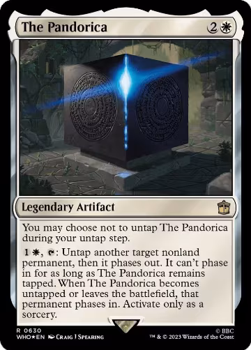 The Pandorica (Surge Foil) (630), Universes Beyond: Doctor Who — Magic card price