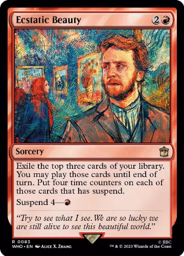 Ecstatic Beauty (83), Universes Beyond: Doctor Who — Magic card price
