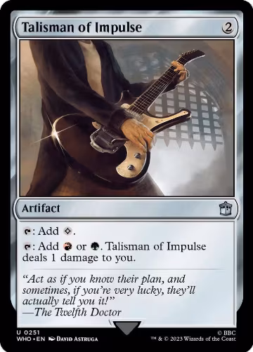 Talisman of Impulse (251), Universes Beyond: Doctor Who — Magic card price