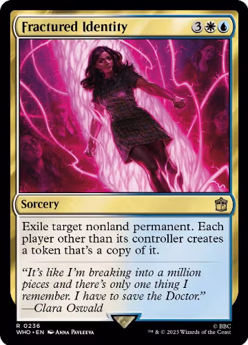 Fractured Identity (236), Universes Beyond: Doctor Who — Magic card price