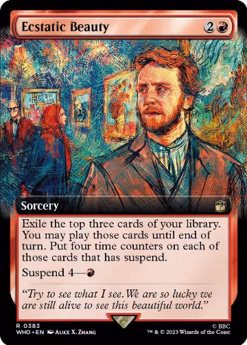 Ecstatic Beauty (Extended Art) (383), Universes Beyond: Doctor Who — Magic card price