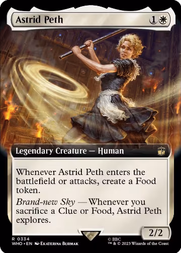 Astrid Peth (Extended Art) (334), Universes Beyond: Doctor Who — Magic card price