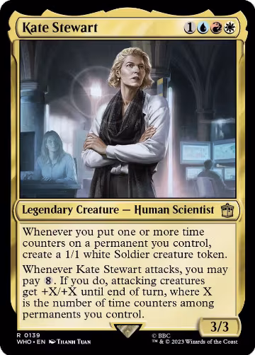 Kate Stewart (139), Universes Beyond: Doctor Who — Magic card price
