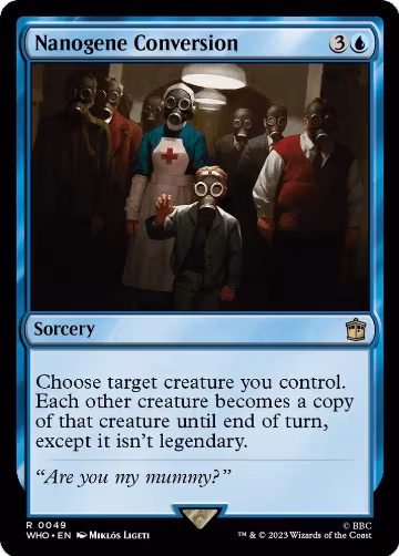 Nanogene Conversion (49), Universes Beyond: Doctor Who — Magic card price