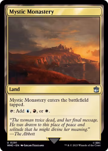 Mystic Monastery (291), Universes Beyond: Doctor Who — Magic card price