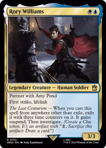 Rory Williams (153), Universes Beyond: Doctor Who — Magic card price