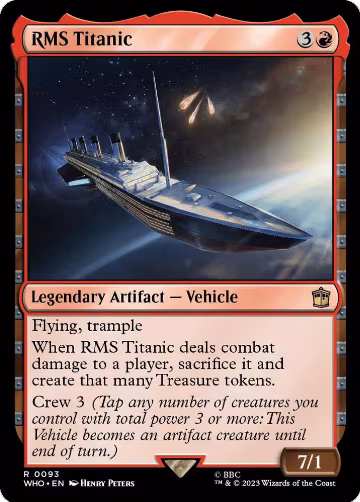 RMS Titanic (93), Universes Beyond: Doctor Who — Magic card price
