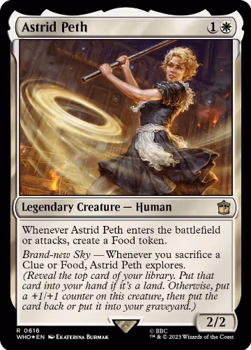Astrid Peth (Surge Foil) (616), Universes Beyond: Doctor Who — Magic card price