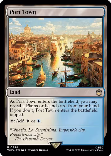 Port Town (294), Universes Beyond: Doctor Who — Magic card price