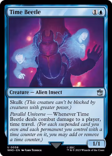 Time Beetle (58), Universes Beyond: Doctor Who — Magic card price