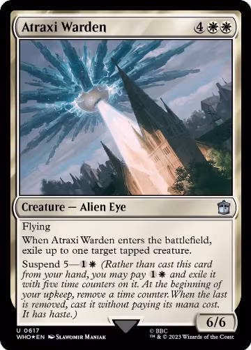 Atraxi Warden (Surge Foil) (617), Universes Beyond: Doctor Who — Magic card price