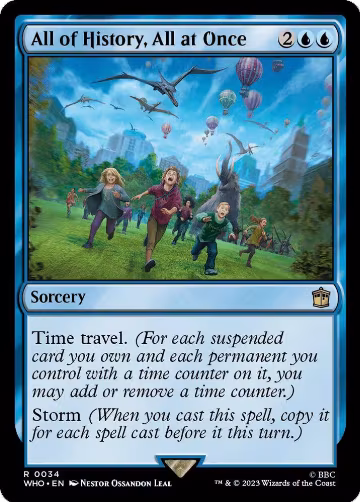 All of History, All at Once (34), Universes Beyond: Doctor Who — Magic card price