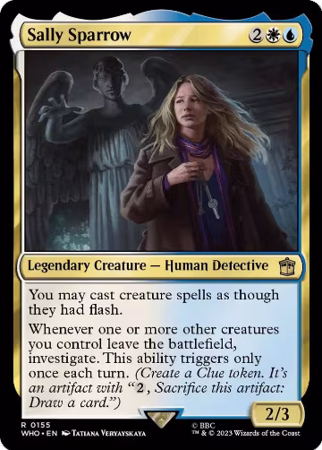 Sally Sparrow (155), Universes Beyond: Doctor Who — Magic card price