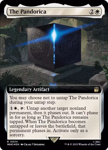 The Pandorica (Extended Art) (Surge Foil) (934), Universes Beyond: Doctor Who — Magic card price