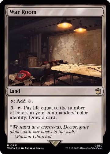 War Room (Surge Foil) (921), Universes Beyond: Doctor Who — Magic card price