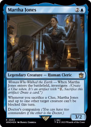 Martha Jones (Surge Foil) (653), Universes Beyond: Doctor Who — Magic card price