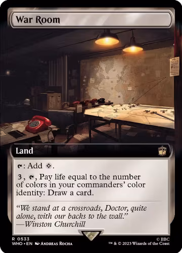 War Room (Extended Art) (533), Universes Beyond: Doctor Who — Magic card price