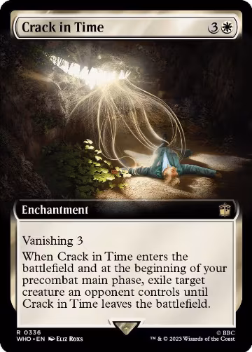 Crack in Time (Extended Art) (336), Universes Beyond: Doctor Who — Magic card price