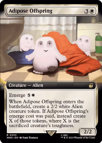 Adipose Offspring (Extended Art) (333), Universes Beyond: Doctor Who — Magic card price