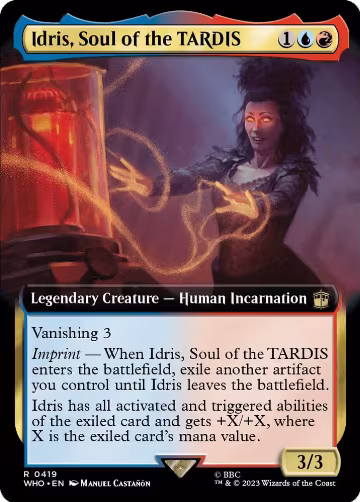 Idris, Soul of the TARDIS (Extended Art) (419), Universes Beyond: Doctor Who — Magic card price