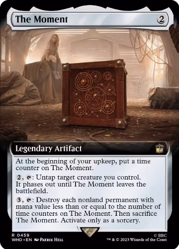 The Moment (Extended Art) (459), Universes Beyond: Doctor Who — Magic card price