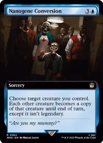 Nanogene Conversion (Extended Art) (364), Universes Beyond: Doctor Who — Magic card price
